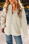 KaleaBoutique Fleece Zip Up Drawstring Hooded Pocketed Jacket - KaleaBoutique.com