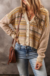 KaleaBoutique Stylish Buttoned V Neck Cropped Cardigan - KaleaBoutique.com