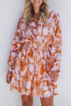 KaleaBoutique Floral Puff Sleeve Smocked Waist Layered Dress - KaleaBoutique.com