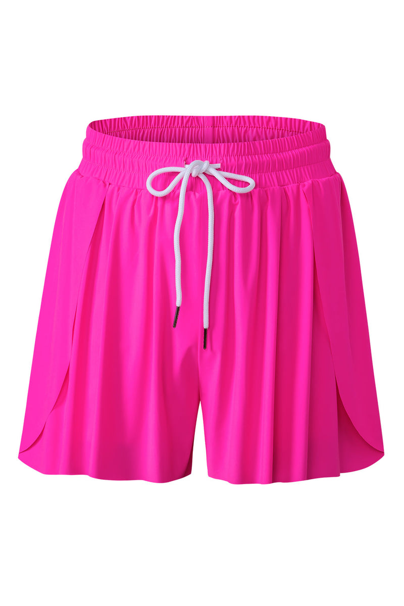 KaleaBoutique Stylish Drawstring Elastic Waist Lined Ruffle Shorts Bikini Bottom - KaleaBoutique.com