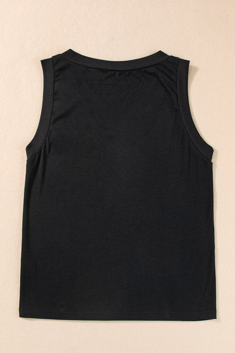 Ribbed V Neck Tank - KaleaBoutique.com