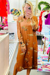 KaleaBoutique Cheetah Print Button-Up Split Shirt Dress - KaleaBoutique.com