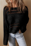 KaleaBoutique Hollow-out Cable Knit Cropped Sweater - KaleaBoutique.com