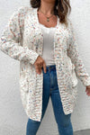 KaleaBoutique Rainbow Popcorn Confetti Open Front Cardigan - KaleaBoutique.com