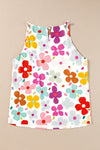 KaleaBoutique Stylish Cute Floral Print Vest - KaleaBoutique.com