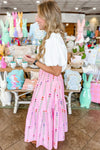 KaleaBoutique Printed Smocked Tiered Maxi Skirt - KaleaBoutique.com