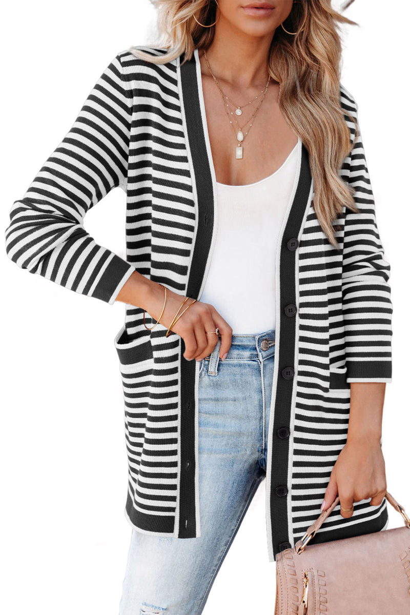 KaleaBoutique Long Sleeve Button up Tunic Cardigan - KaleaBoutique.com