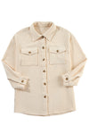 KaleaBoutique Corduroy Flap Pocket Button Up Shacket - KaleaBoutique.com