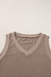 KaleaBoutique Comfortable Ribbed V Neck Tank - KaleaBoutique.com