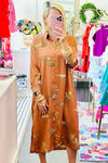 KaleaBoutique Cheetah Print Button-Up Split Shirt Dress - KaleaBoutique.com