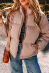 KaleaBoutique Full Zipper Quilted Puffer Jacket - KaleaBoutique.com