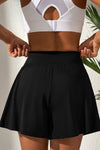 KaleaBoutique Stylish Solid Color High Waist Wide Leg Swim Bottom - KaleaBoutique.com