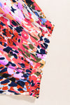 KaleaBoutique Abstract Floral Print Ruffled High Waist Maxi Skirt - KaleaBoutique.com