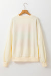 KaleaBoutique Colorblock Patchwork Crewneck Drop Shoulder Sweatshirt - KaleaBoutique.com