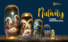 Traditional Impressionism Style Nativity Nesting Doll, 5 Piece Hand Crafted Nested Doll - KaleaBoutique.com