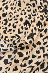 KaleaBoutique Leopard Turn-Down Collar Slit Midi Dress - KaleaBoutique.com