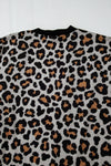 Leopard Patched Pocket Open Front Cardigan - KaleaBoutique.com