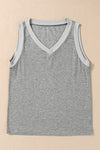 Ribbed V Neck Tank - KaleaBoutique.com