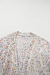 KaleaBoutique Rainbow Popcorn Confetti Open Front Cardigan - KaleaBoutique.com