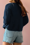 KaleaBoutique Star Pattern Drop Shoulder Knitted Sweater - KaleaBoutique.com