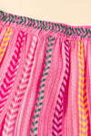 KaleaBoutique Boho Printed Tasseled Drawstring Ruffled Maxi Skirt - KaleaBoutique.com