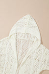 KaleaBoutique Stylish Fashion Open Knit Hooded Beach Cover Up - KaleaBoutique.com