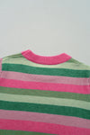 KaleaBoutique Color Block Ribbed Edge Round Neck Sweater - KaleaBoutique.com