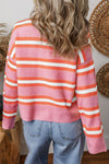 KaleaBoutique Drop Shoulder Buttons Cardigan Sweater - KaleaBoutique.com