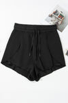 KaleaBoutique Stylish High Waisted Drawstring 2-in-1 Side Pocket Color Block Bikini Shorts - KaleaBoutique.com