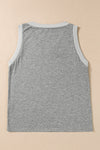 Ribbed V Neck Tank - KaleaBoutique.com