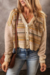 KaleaBoutique Stylish Buttoned V Neck Cropped Cardigan - KaleaBoutique.com