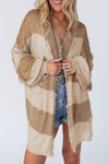 KaleaBoutique Beautiful Lantern Sleeve Fringed Open Cardigan - KaleaBoutique.com