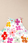 Cute Floral Print Vest - KaleaBoutique.com