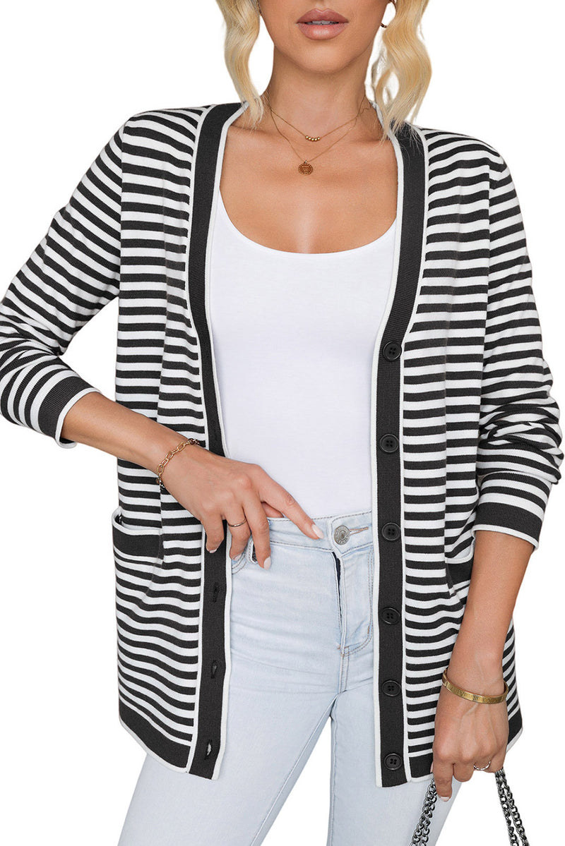 KaleaBoutique Long Sleeve Button up Tunic Cardigan - KaleaBoutique.com