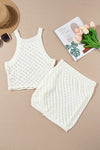 KaleaBoutique Stylish Hollowed Crochet Cropped 2 Piece Beach Dress - KaleaBoutique.com