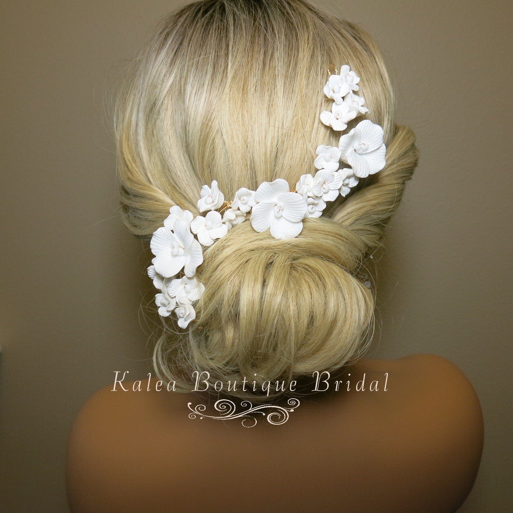 Flower Hair high quality Comb, Wedding Headpiece, Bridal Hairpiece