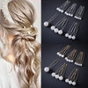 White Pearl 20 PC Hairpin Set, Wedding Pearl Bridal Hair Pins, One Size Pearl Minimalist Hair Pin Set - KaleaBoutique.com