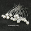 White Pearl 20 PC Hairpin Set, Wedding Pearl Bridal Hair Pins, One Size Pearl Minimalist Hair Pin Set - KaleaBoutique.com