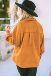 KaleaBoutique Flap Pocket Buttoned Jacket - KaleaBoutique.com