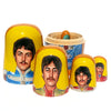 The Beatles SGT. Pepper Paul McCartney Russian Nesting Doll, 5 PC Hand Crafted Stacking Matryoshka Egg Set, The Beatles Fan Gift Idea - KaleaBoutique.com